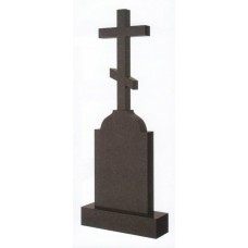 Гранитный памятник с крестом «КР-09»